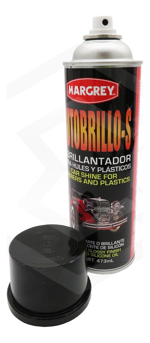 12 Abrillantador Plastico Autobrillo S Aerosol 473ml Margrey